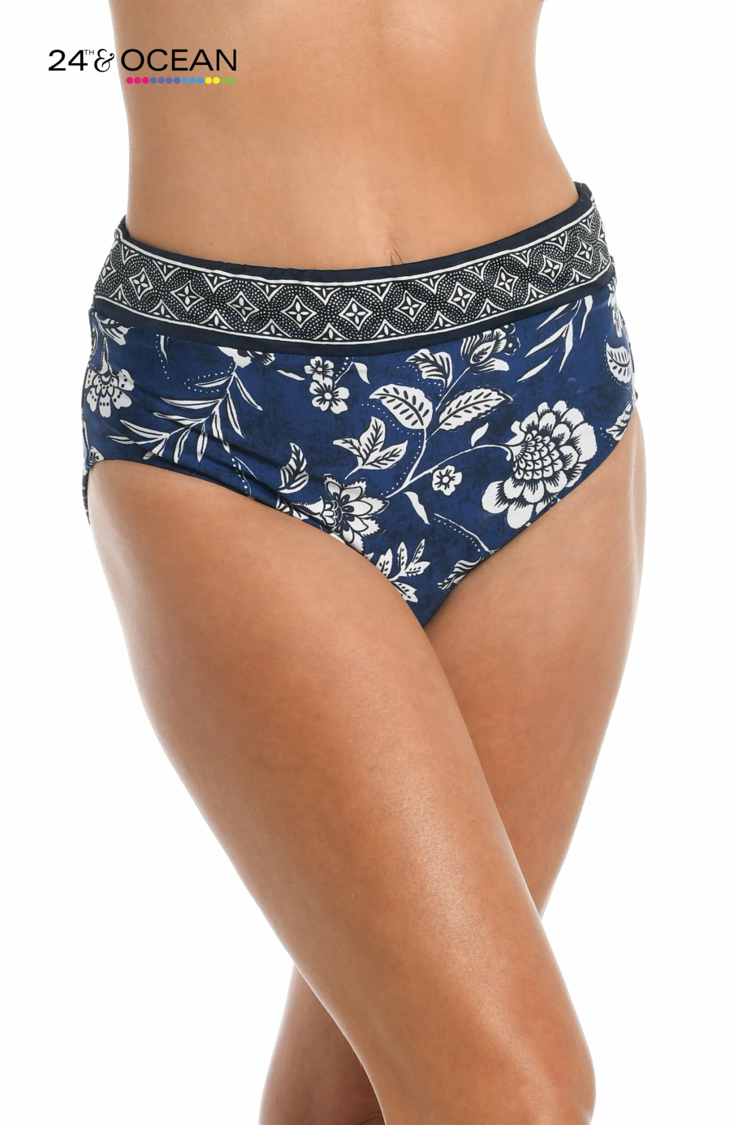 24th & Ocean Bali Batik High Waist Bottom 3 24th & Ocean Bali Batik High Waist Bottom